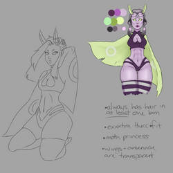 ADOPTABLE! Moth Princess