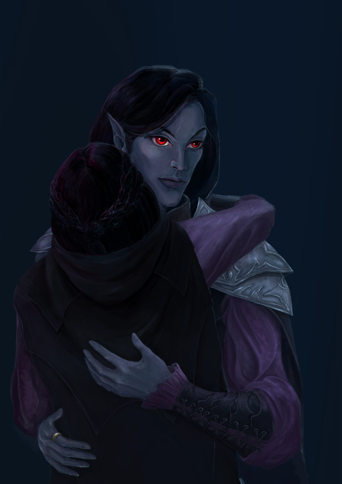 Dovahkiin And Serana Become A Vampire By Hellenant On Deviantart.