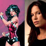 Rhona Mitra as Diana for at Wonder Woman Movie