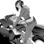 Motoko and hier Bike 2