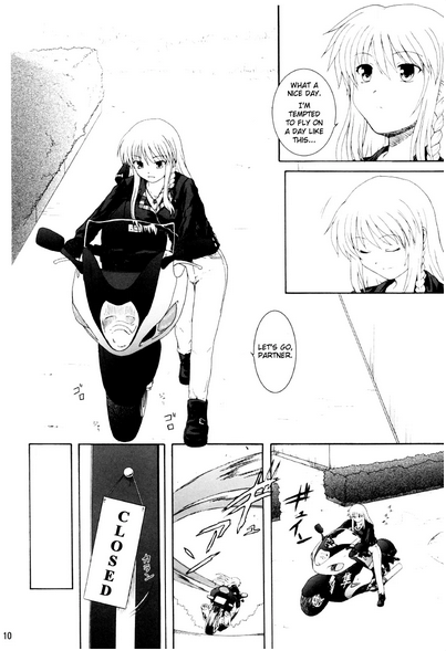 Girl and a Hayabusa 1