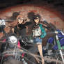 Masumi and Chihaya and hier Bikes