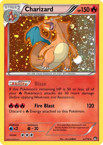 Fake Charizard Examples TheAlphaRanger Fake Cards 6/718: Charizard by TheAlphaRanger on DeviantArt