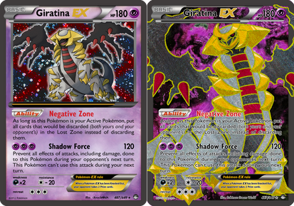 TheAlphaRanger Fake Cards: Giratina EX