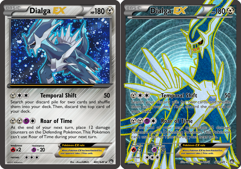 TheAlphaRanger Fake Cards: Dialga EX by TheAlphaRanger on DeviantArt