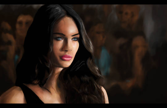 Megan Fox Digital Painting