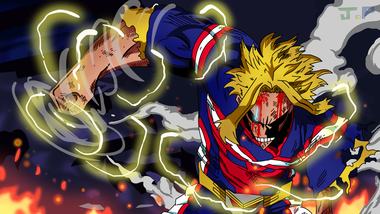 All Might vs All for One by joao50brs on DeviantArt