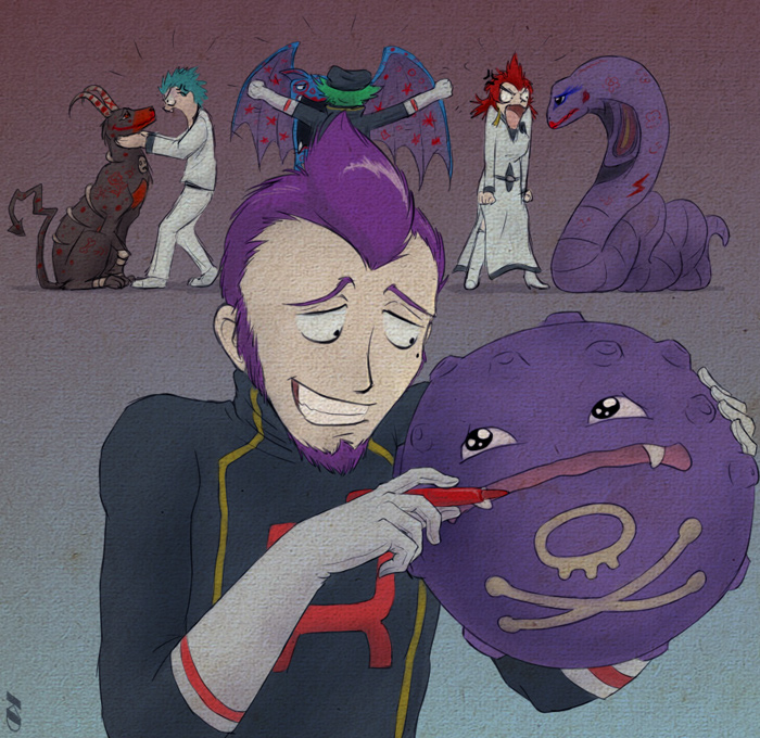 Team Rocket Leaders by MCsaurus on DeviantArt