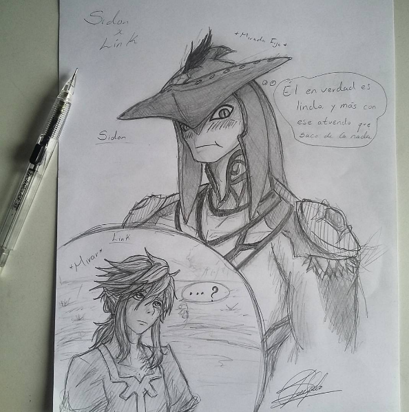 Sidon y Link by MisakiGio on DeviantArt
