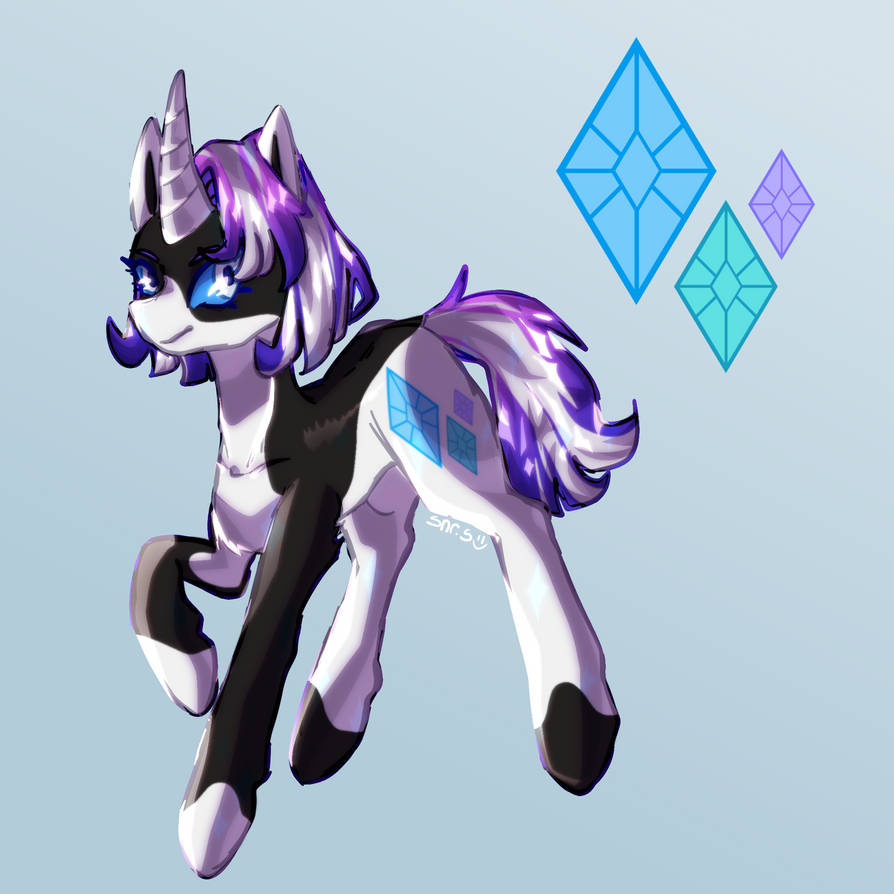 Rarity Redesign by LeFunSVP on DeviantArt