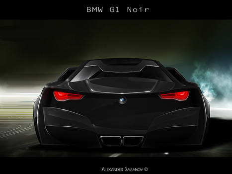 BMW Noire concept Rear