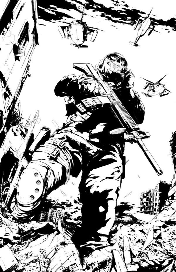 Ghost Modern Warfare 2 by Digital-INKZ on DeviantArt