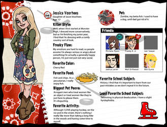 Jessica Voorhees Profile v. 2.0 by TheDavyJones
