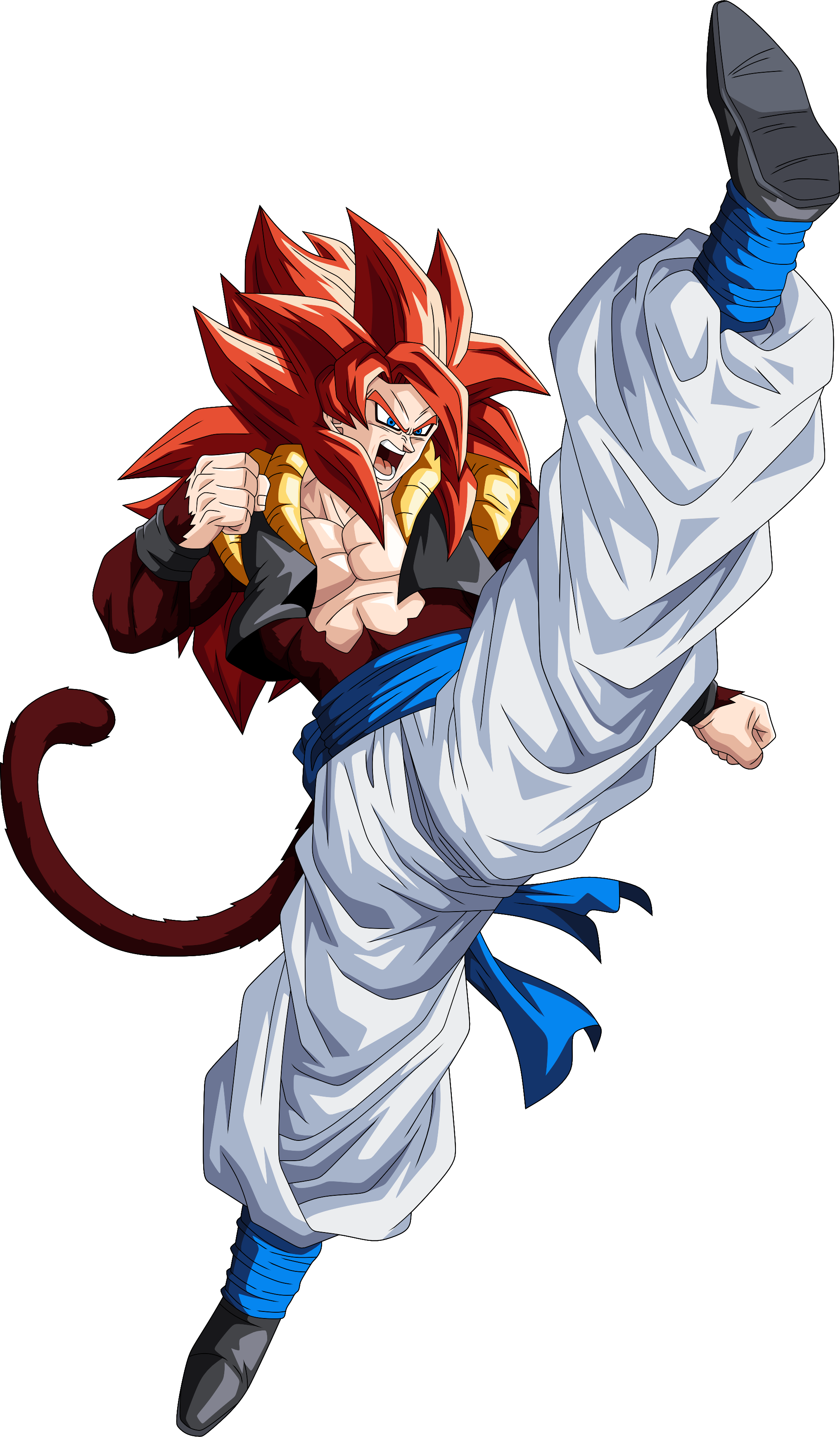 Gogeta SSJ4 LR Dokkan Battle by anthony123ytb on DeviantArt