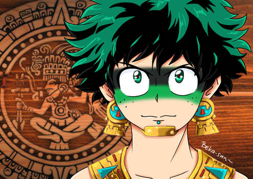 Midoriya Izuku prehispanic