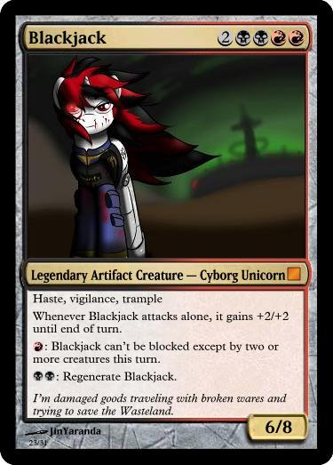 Blackjack Magic Card by UWoodward on DeviantArt Blackjack Magic Card by UWoodward on DeviantArt
