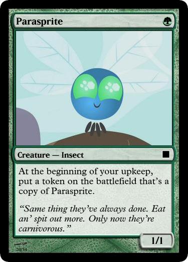 Parasprite Magic Card