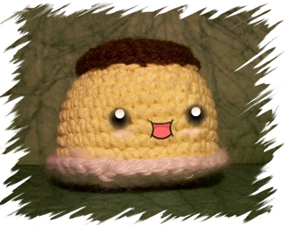 Amigurumi Kawaii Flan