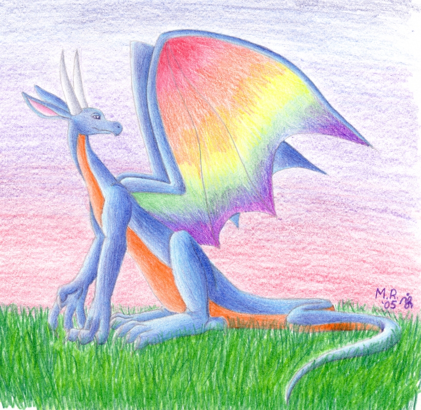 Rainbow-winged Dragon