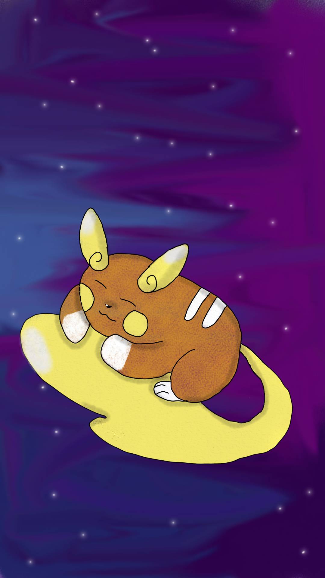 Aloha Ryeahchu Oyasumi Alolan Raichu by umbporeon on DeviantArt