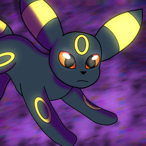 Glowing Spooky Umbreon