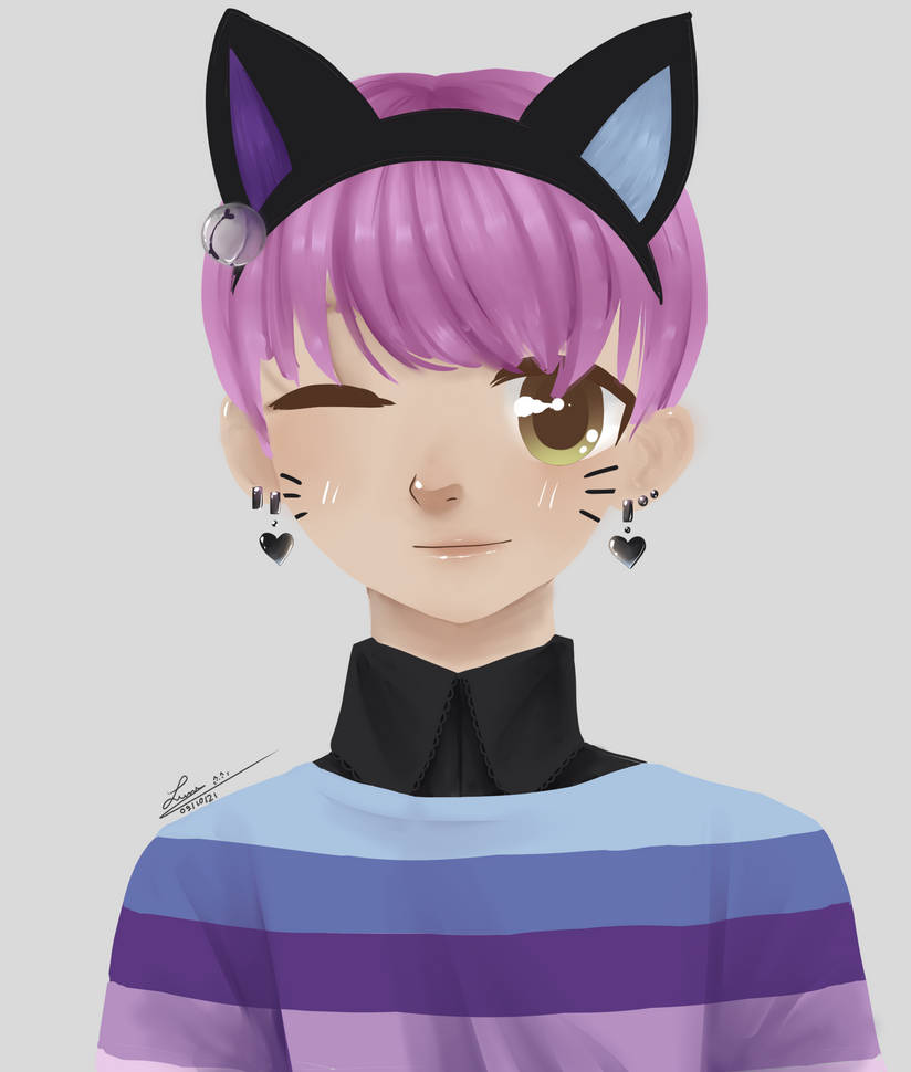 Black Cat Boy Halloween 4 By LuneDeQuartz On DeviantArt black-cat-boy-halloween-4-by-lunedequartz-on-deviantart