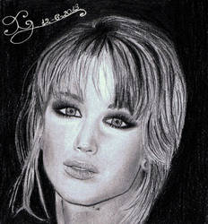 Jennifer Lawrence small portrait