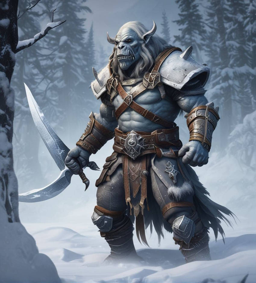 Snow Orc Ranger by Zardanis on DeviantArt