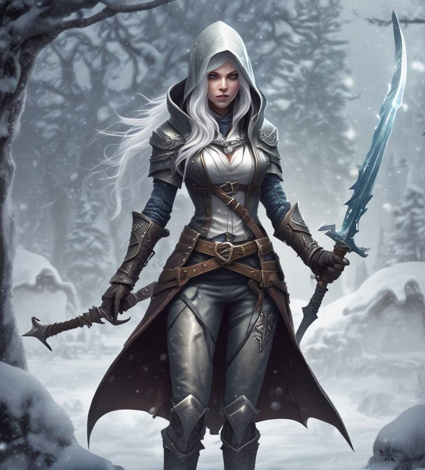 Ice Protection Rogue Snow Elf Rogue Assasin by Zardanis on DeviantArt