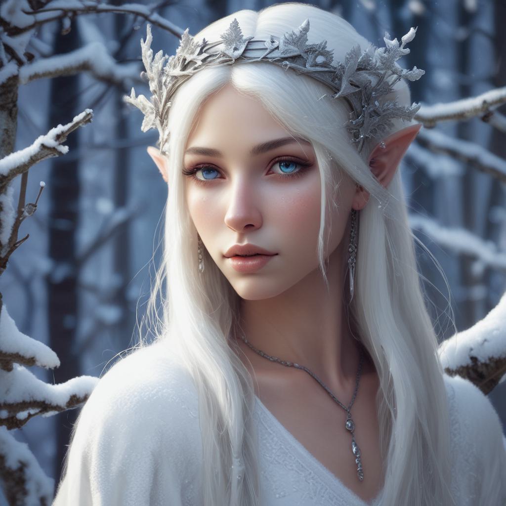 Snow elf Witch by Zardanis on DeviantArt