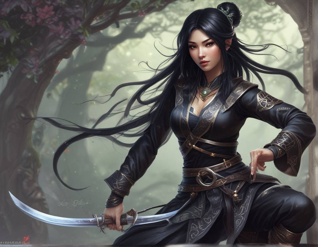 Elf Jujitsu Oriental Elf Ninja by Zardanis on DeviantArt
