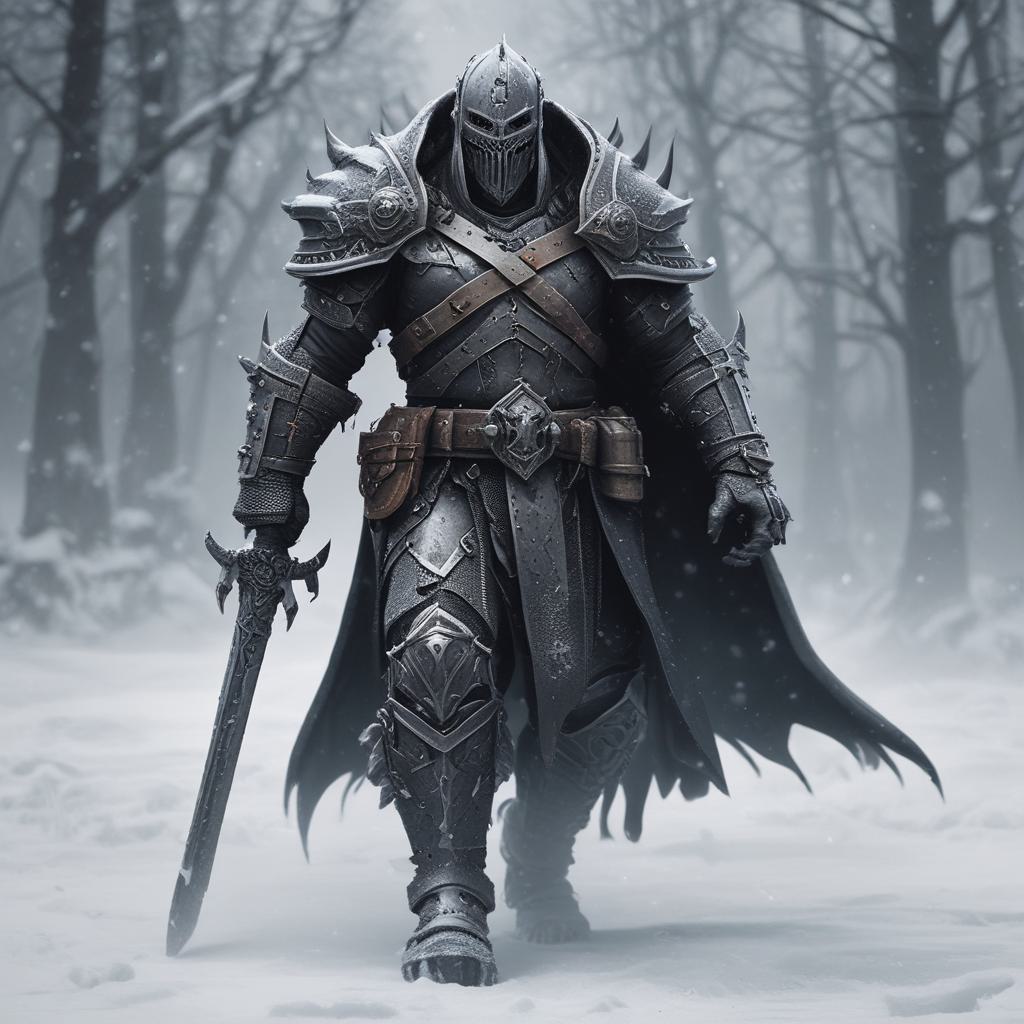Blackguard snow orc blackguard of Varnos by Zardanis on DeviantArt