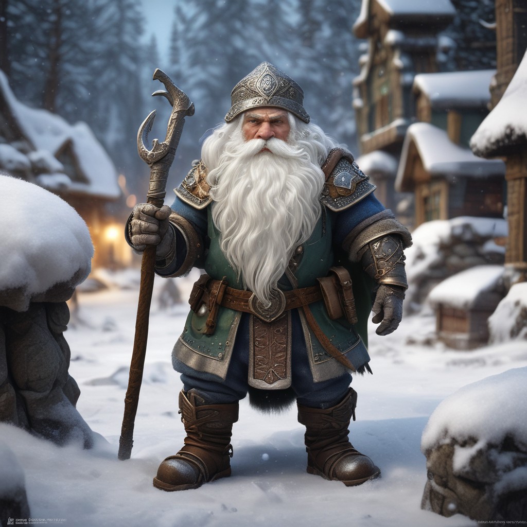 Snowflake Rander Snow Dwarf Urban Ranger by Zardanis on DeviantArt
