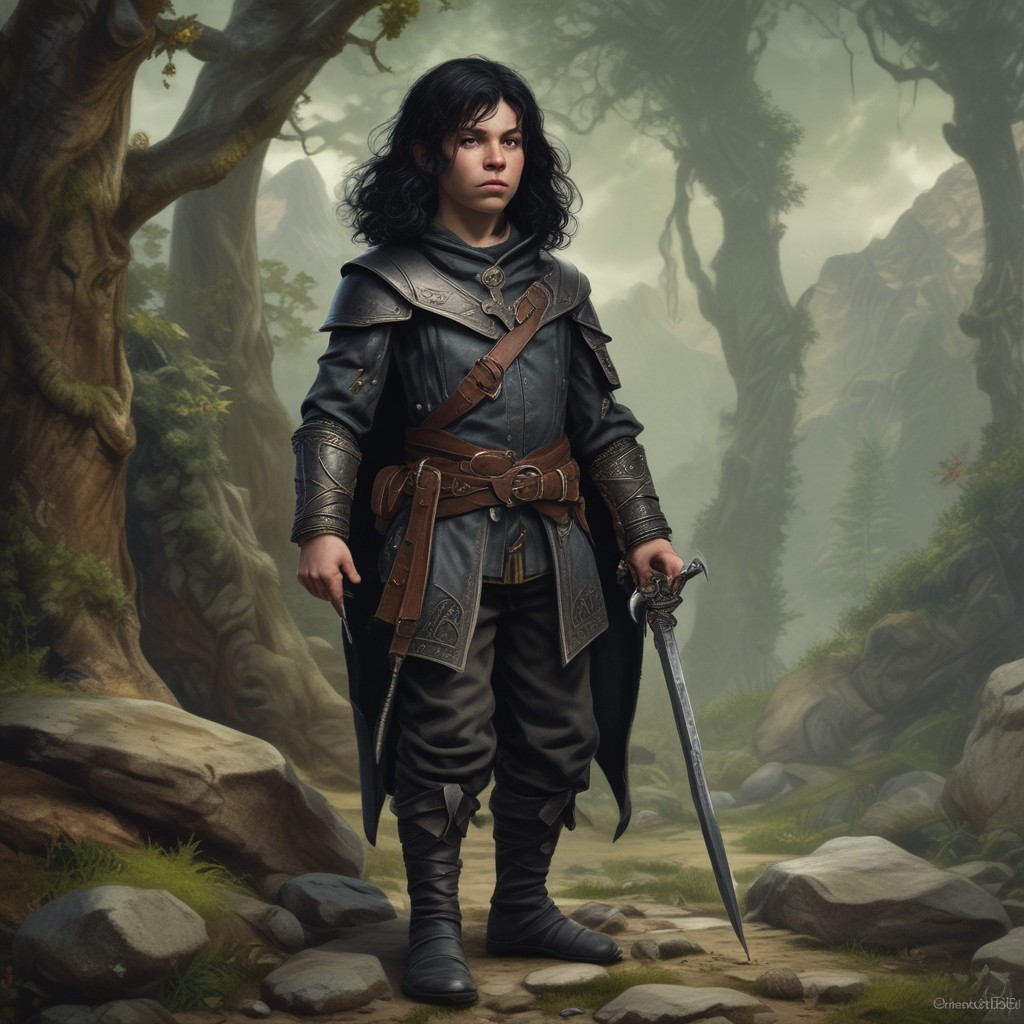 Darsin halfling ranger by Zardanis on DeviantArt