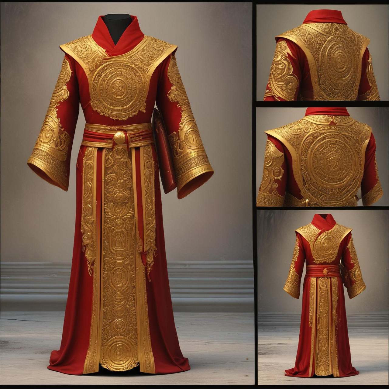 Kumani Robe Kumarans royal monk robe by Zardanis on DeviantArt