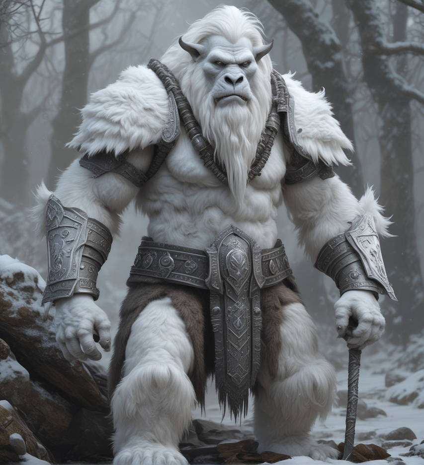 Yeti Ranger Yeti forest ranger by Zardanis on DeviantArt
