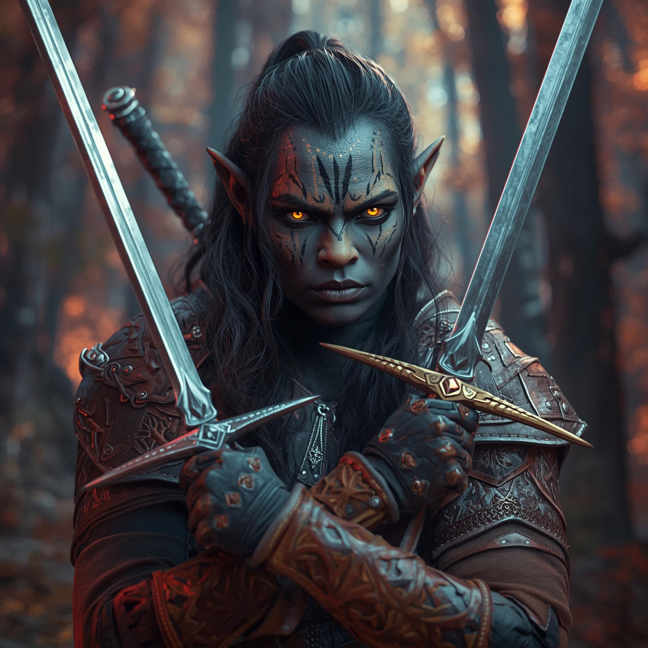 Black orc Zogvra ranger by Zardanis on DeviantArt