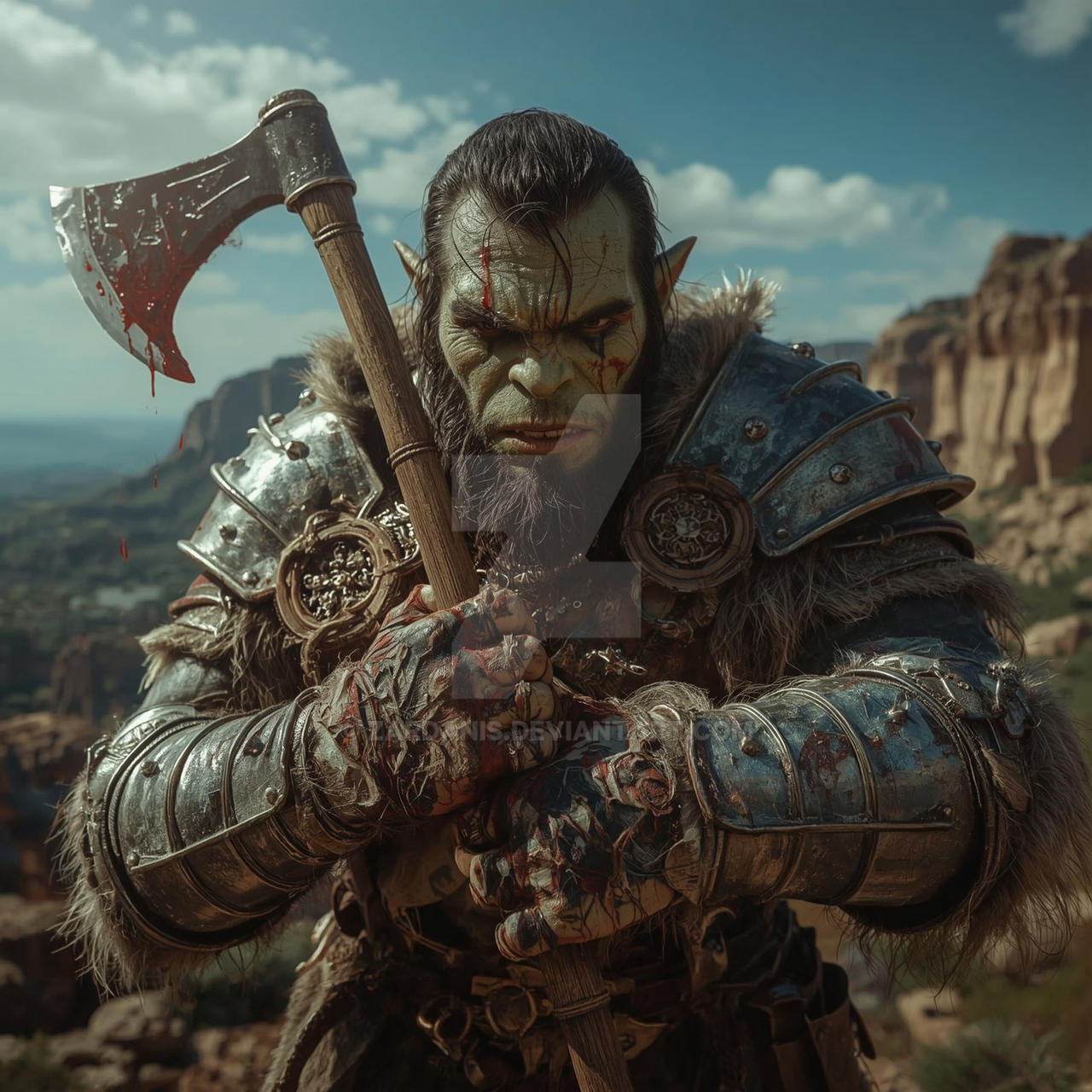 Nomad Orc Ranger by Zardanis on DeviantArt