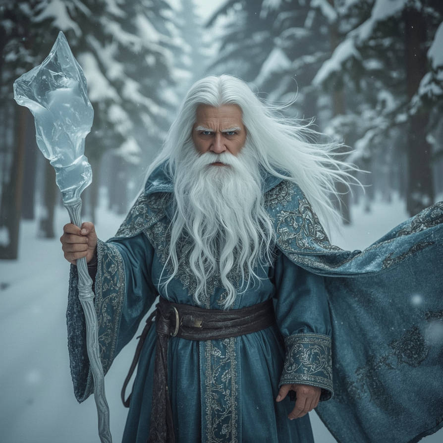 Evolution Ice Wizard Snow Dwarf ice wizard by Zardanis on DeviantArt