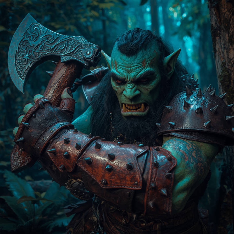 Vizan Jungle Orc ranger by Zardanis on DeviantArt