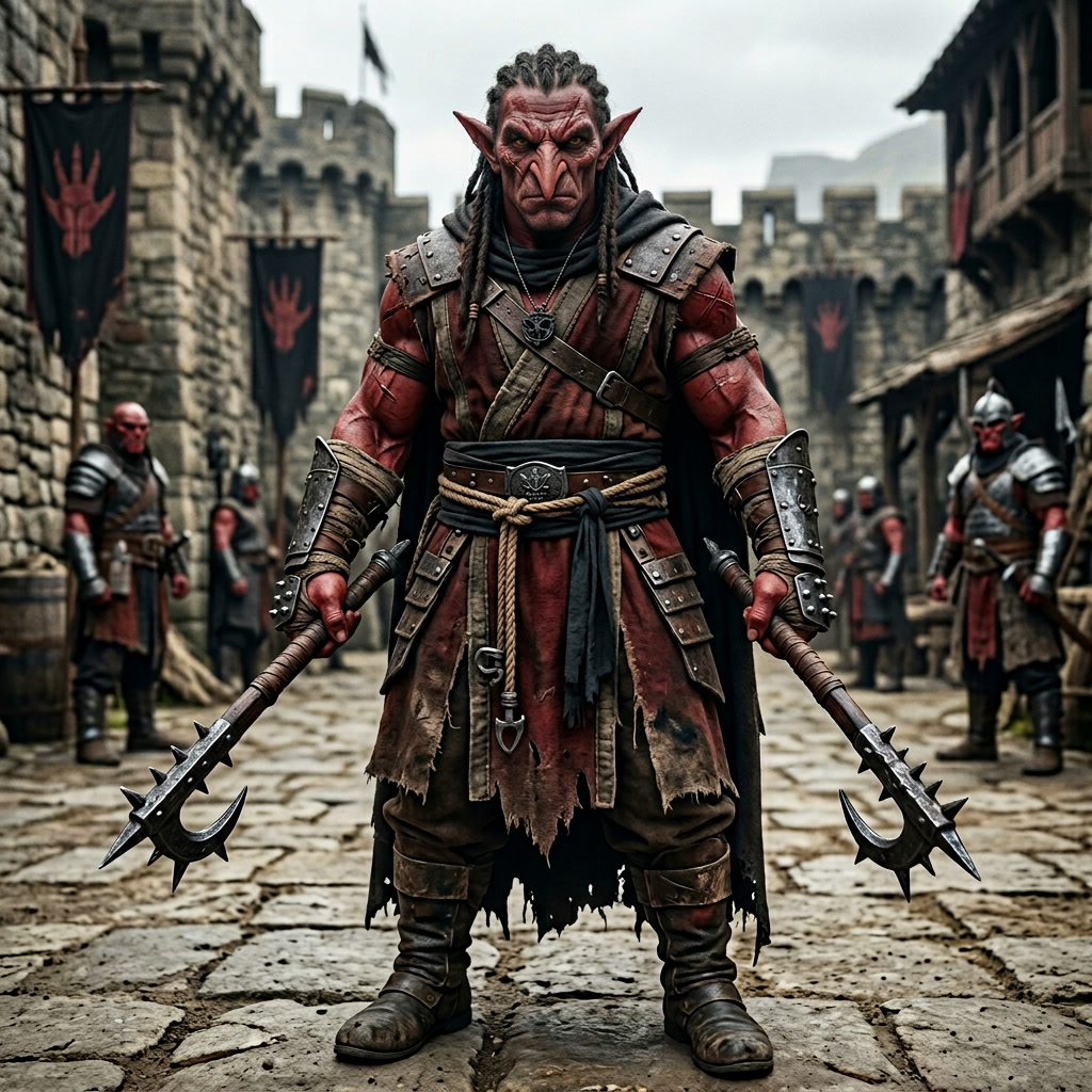Hobgoblin Ranger Red Hobgoblin Thammonah urban ranger by Zardanis on DeviantArt