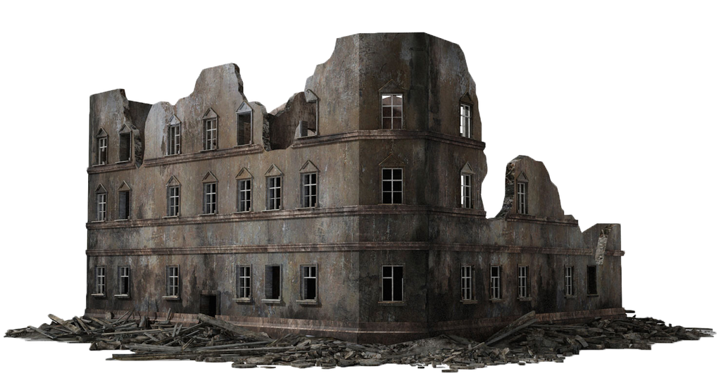 Ruin building PNG 1 by kooyooss on DeviantArt