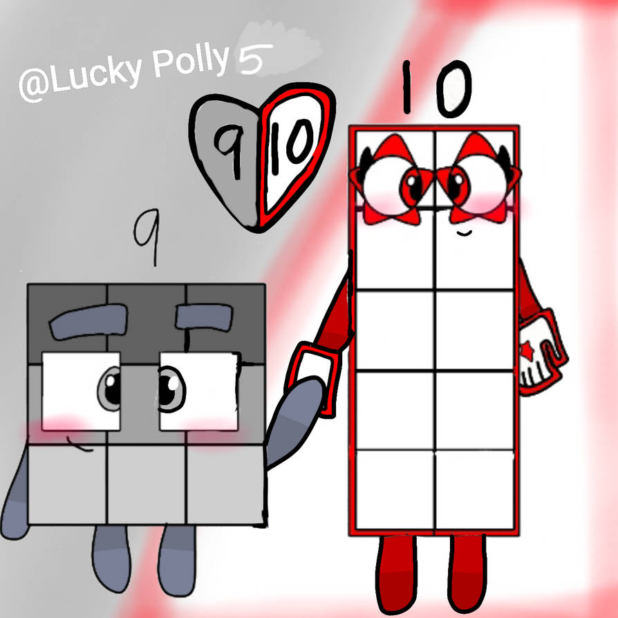 Nine X Ten Numberblocks by LucyBlueFive on DeviantArt