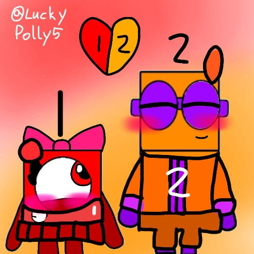 Numberblocks 449 Numberblocks 1 X 2 as Clothes (No Hate) by LucyBlueFive on DeviantArt