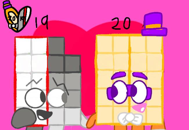 Numberblocks 19x20 Valentines Day By LucyBlueFive On DeviantArt numberblocks-19x20-valentines-day-by-lucybluefive-on-deviantart