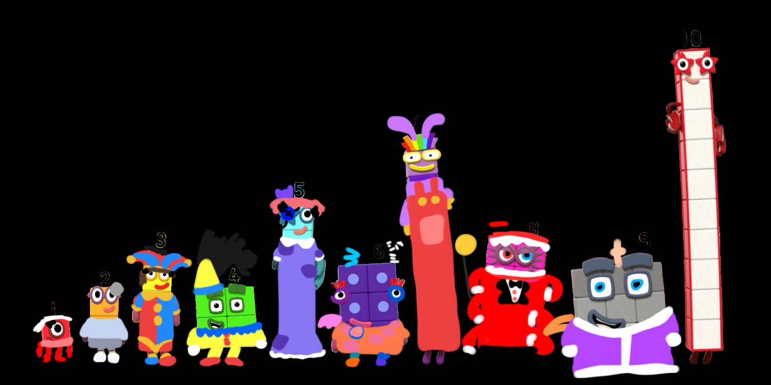 Numberblocks As TADC by LucyBlueFive on DeviantArt