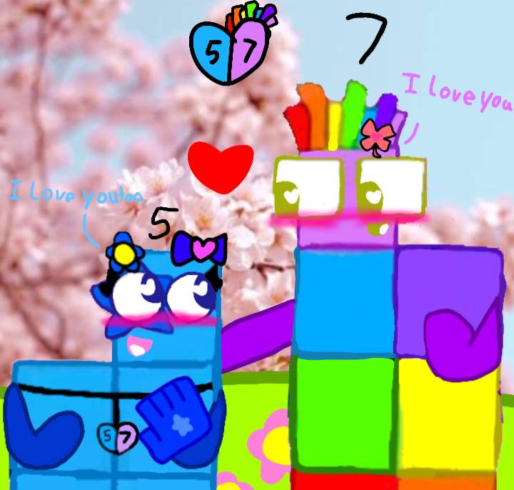 Numberblocks 449 Numberblocks 5 X 7 by LucyBlueFive on DeviantArt