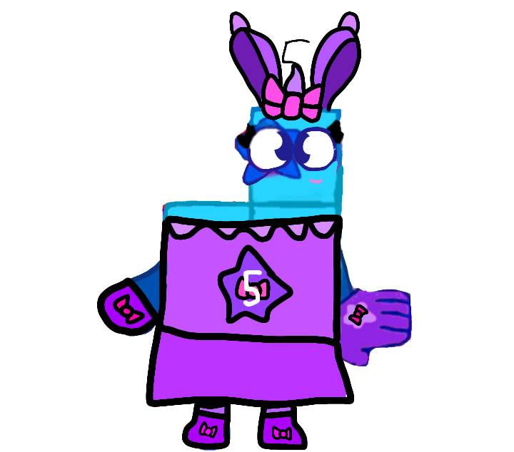 Numberblocks Fivris by LucyBlueFive on DeviantArt