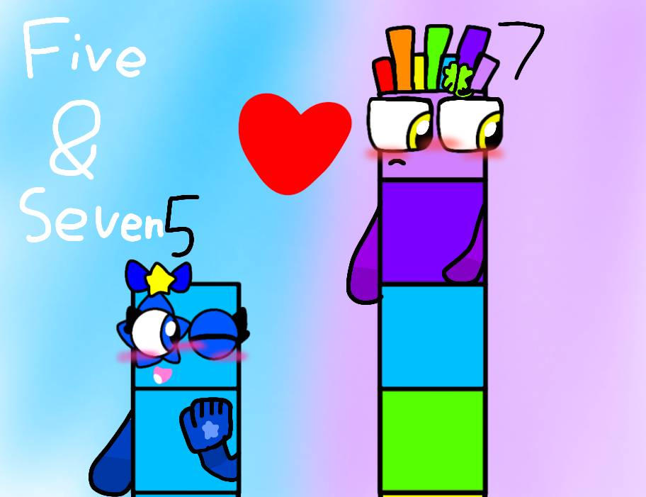 Numberblocks 449 Five x Seven Ship Numberblocks by LucyBlueFive on DeviantArt
