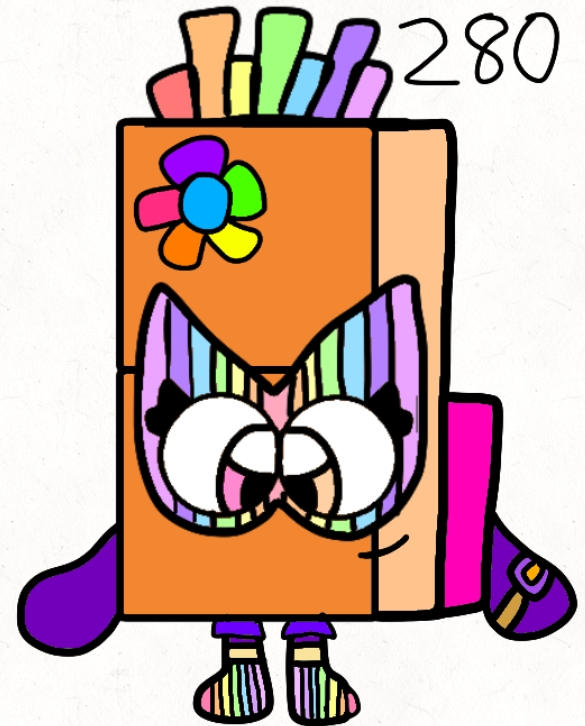 New Numberblocks Character by LucyBlueFive on DeviantArt